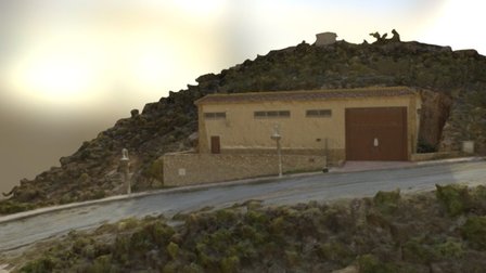 Depósito_Abastecimiento_Romeral_Castell_de_Ferro 3D Model