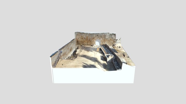 Levantamiento y propuesta Alcazaba de Mérida 3D Model