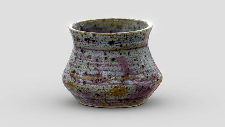 Small Ceramic Pot 3D Model