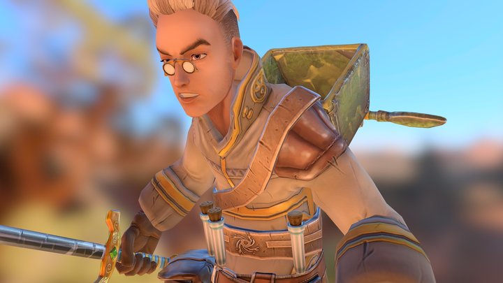 Alkimya - Seth (Main Char) 3D Model