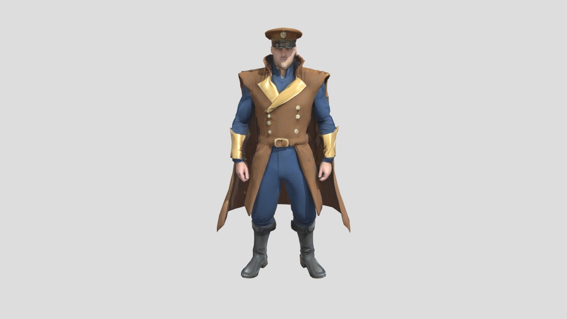 Commander in Costume - 3D model by jamesisdecorating [fdb60ed] - Sketchfab