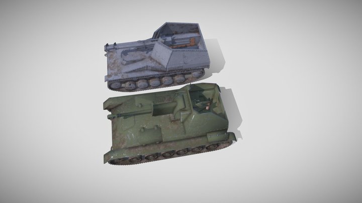 Tanktics Animation 3D Model