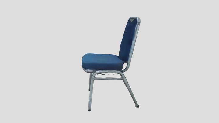 blue chair 3D Model