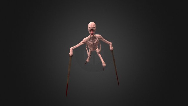 First/Game/Creature 3D Model