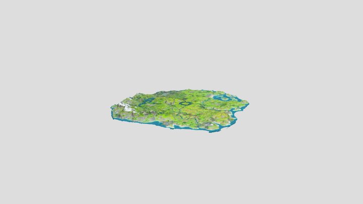 Fortnite Chapter 2 Season 2 COMPRESSED 3D Model