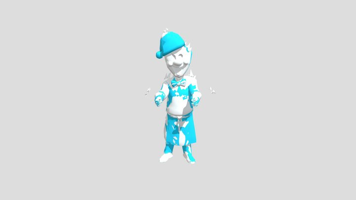 Is8_anm_rod_merge_1_2_1 3D Model