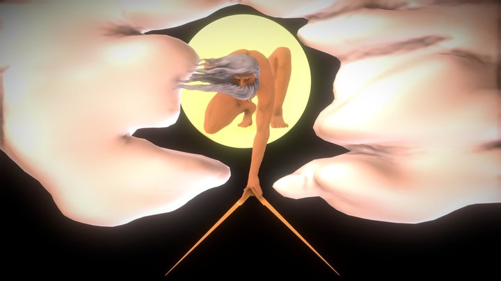 Ancient Of Days 3D Model