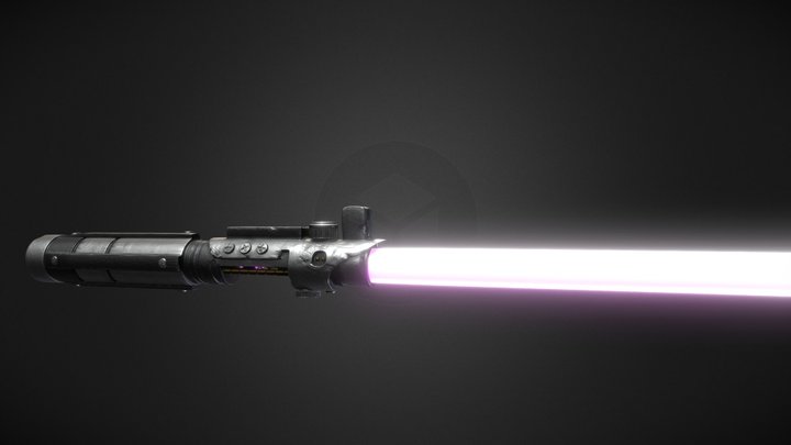 Galen Marek's Lightsaber 3D Model