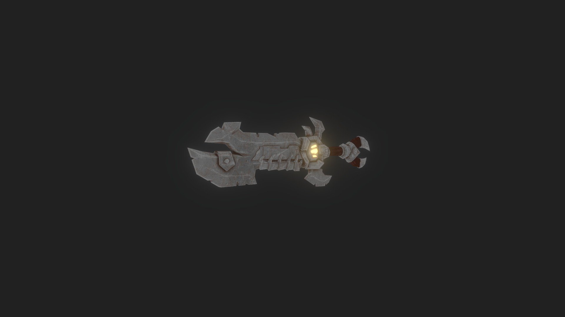 low Poly Casual sword
