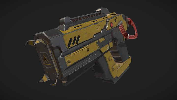 EMP Gun 3D Model
