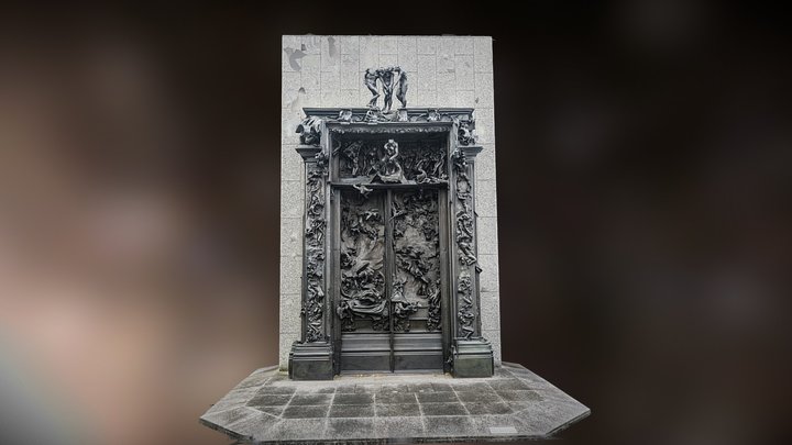 The Gates of Hell photogrammetry scan 2019 3D Model