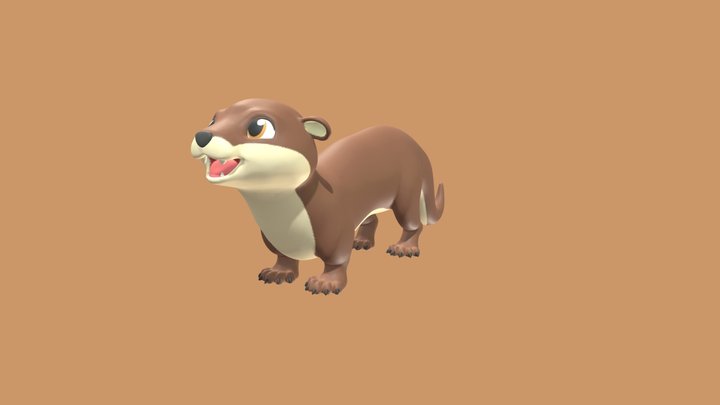 Otter 3D Model