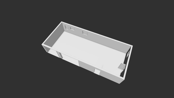 Station Lounge - Ground Floor 3D Model