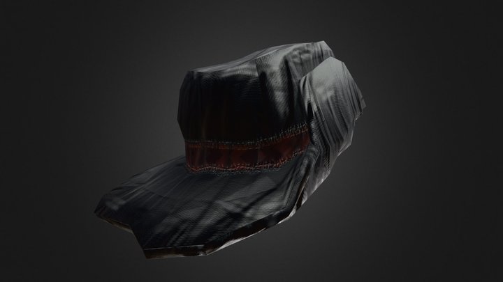 紳士帽子(Gentle hat) 3D Model