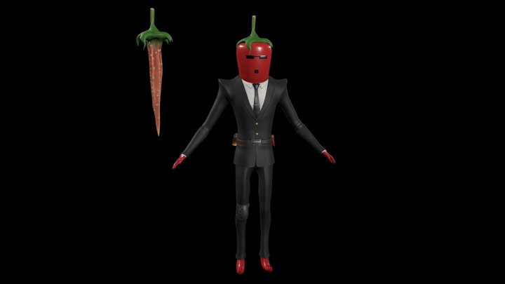 MR. BIG PEPE 3D Model