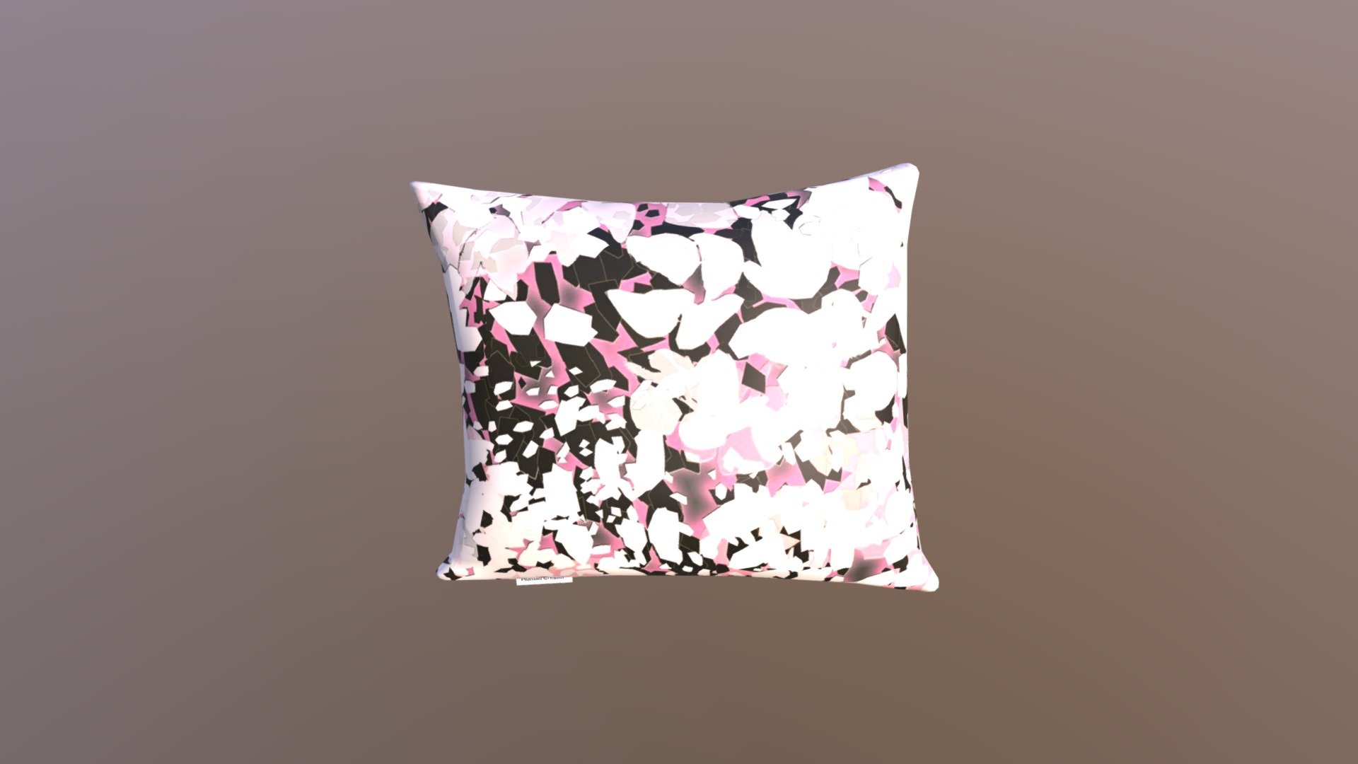 Human Creator | Cute Pillow Pink Flower