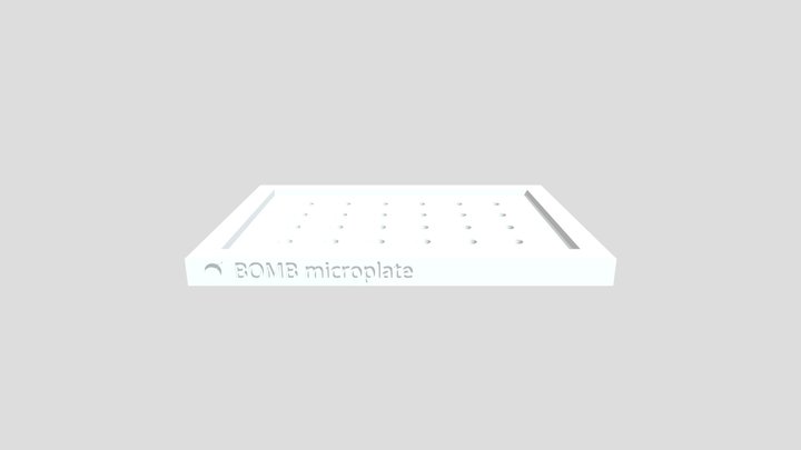 BOMB-microplate 3D Model