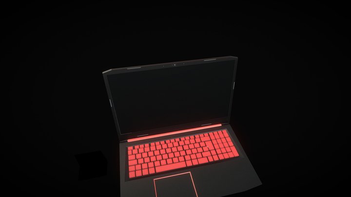 Laptop Acer Nitro 5 3D Model
