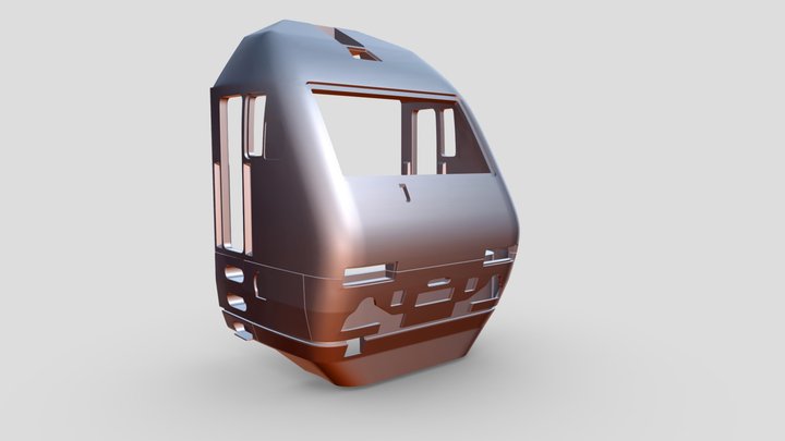 RE460 3d print model cab 3D Model