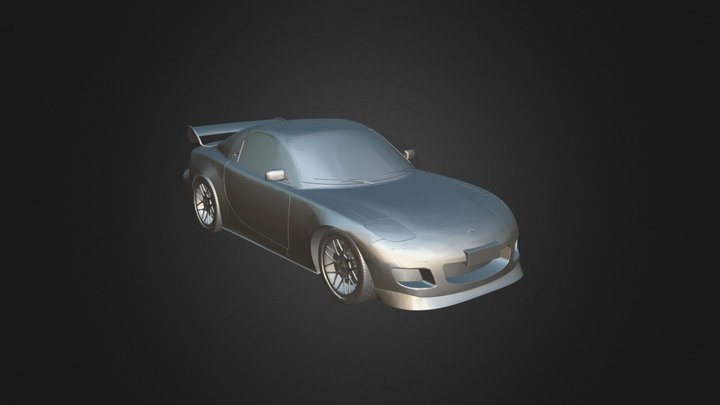 Mazada RX-7 FD 3D Model