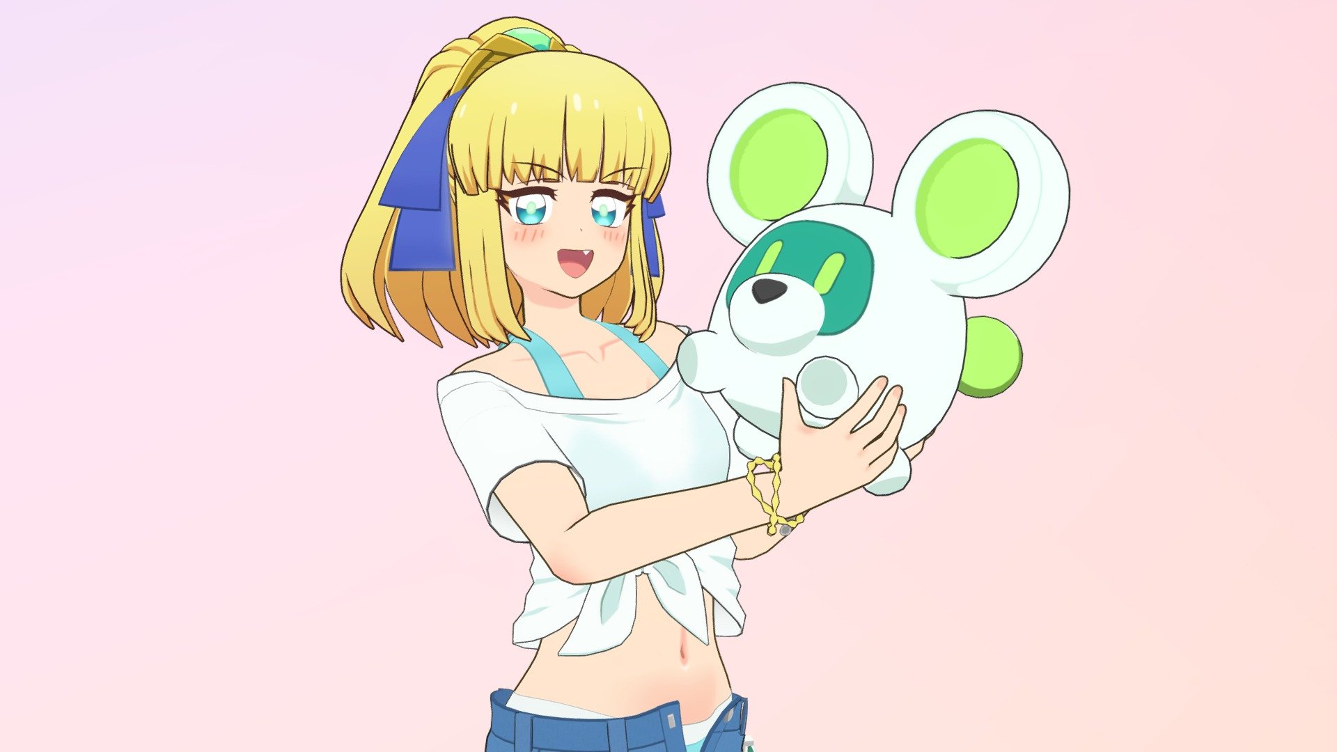 Alice Okanega (Puniru Is a Cute Slime) - 3D model by tarako_ko [fdbd34c ...