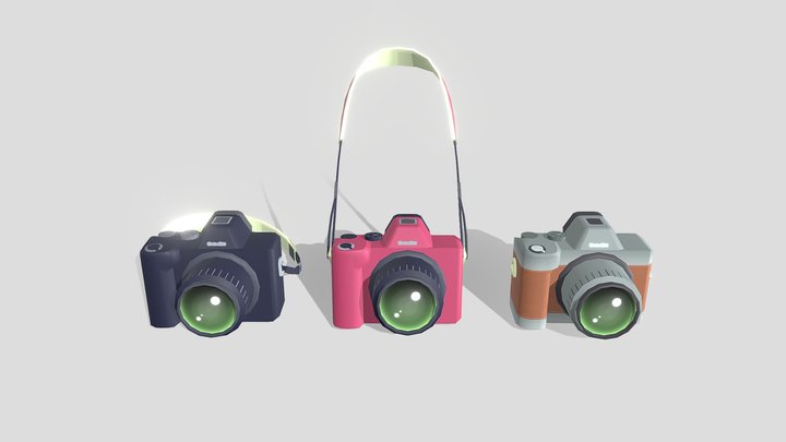 Camera 3D Model