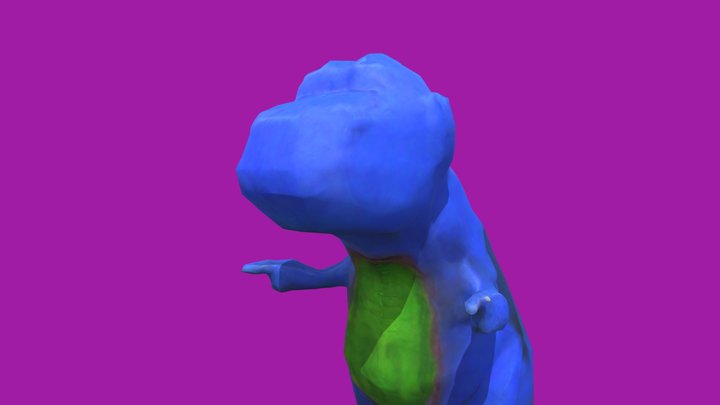 Barney [1988] 3D Model