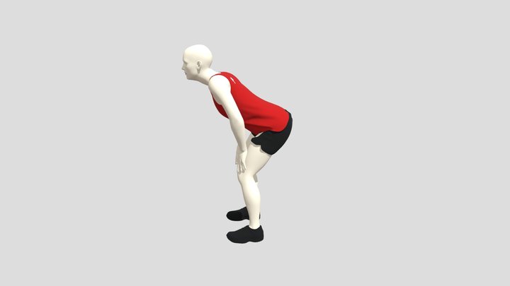 Volley-waiting 3D Model