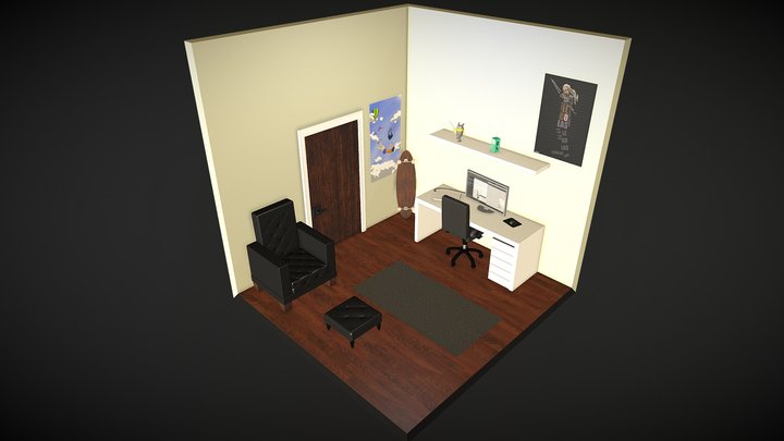 Office 3D Model
