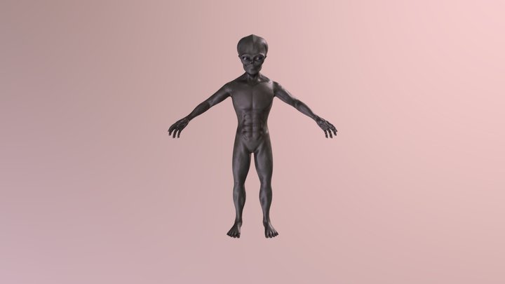 Alien 3D Model
