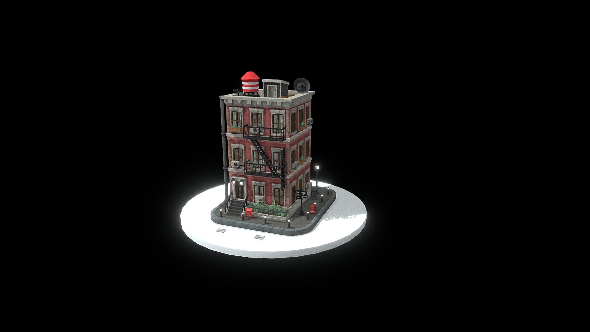 New York Build - 3D model by melikearan [fdc0eed] - Sketchfab