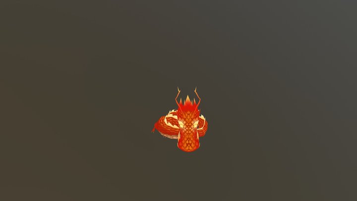 Chinese Dragon 3D Model