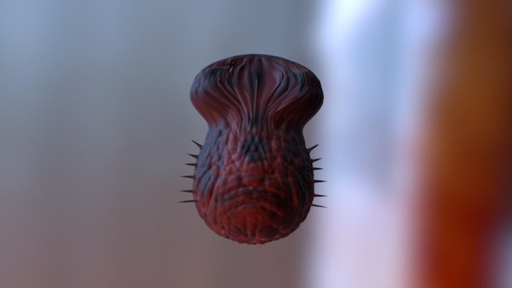 Monster Egg 3D Model