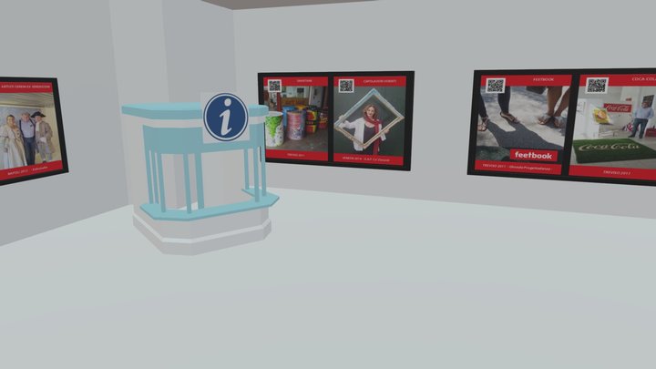 Padiglione Art Way Gallery 3D Model