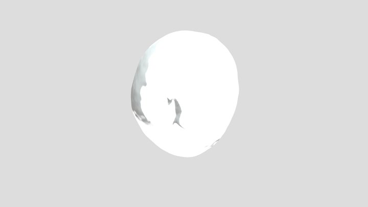 Creepy Doll Head From 3D Model