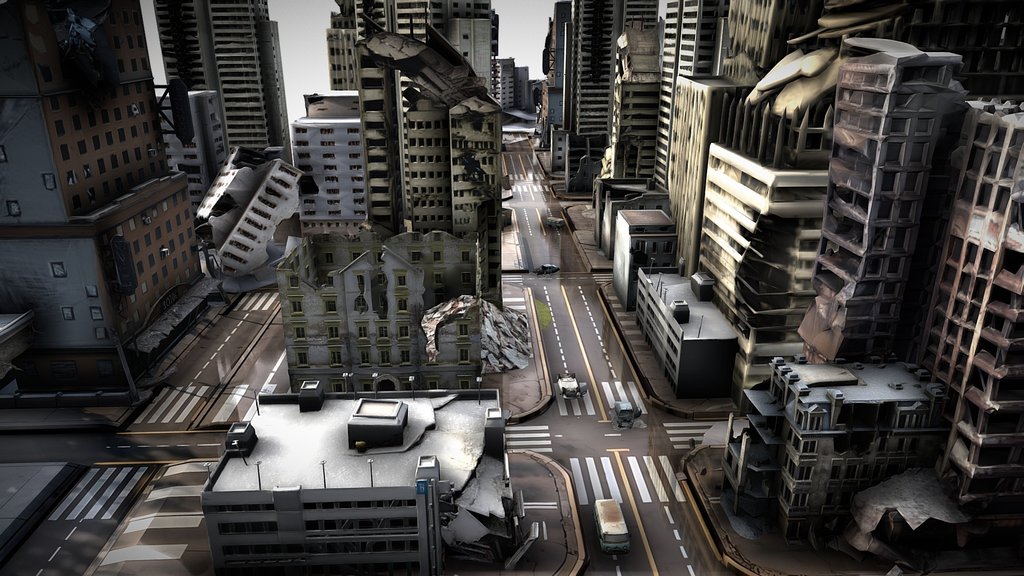 Ruined city FREE