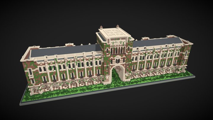 Lovett_Hall 3D Model