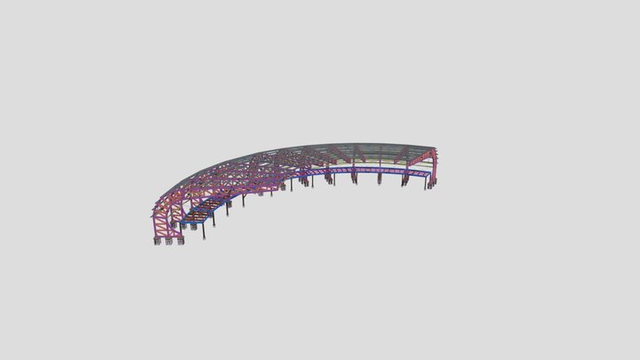 ARENA RODEIO DOURADINA 3D Model