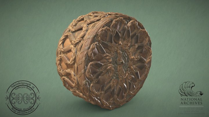 Fancy Basket 2001 3D Model