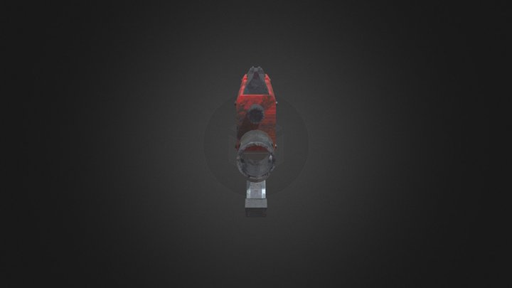 Warhammer 40k Bolter 3D Model