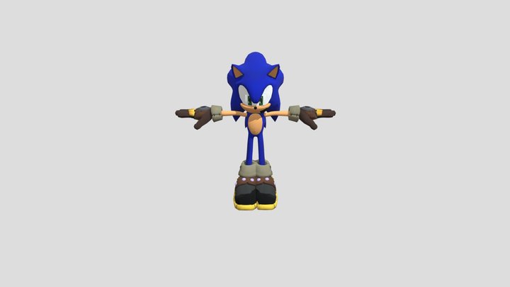 No Place Sonic 3D Model