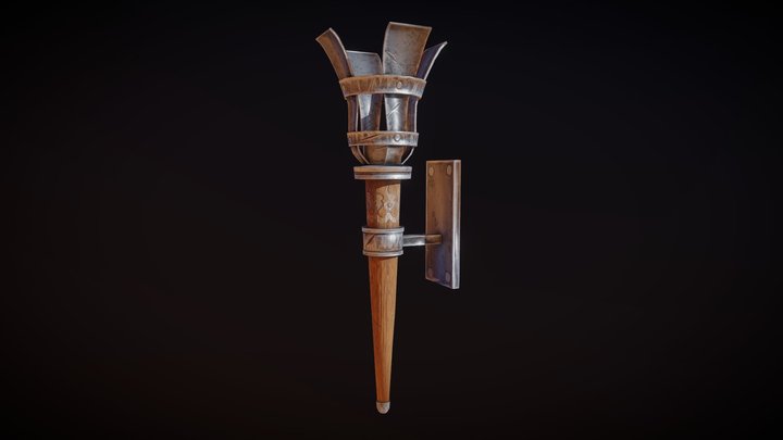 Torch V2 3D Model