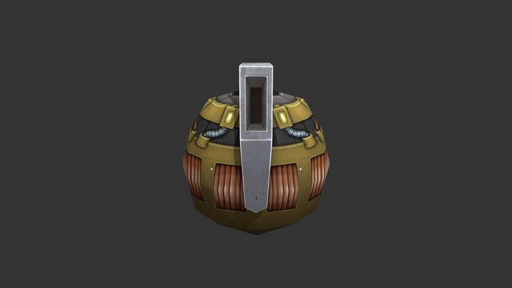 Grenade 3D Model