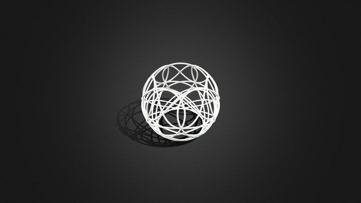 Sphere curve 367 3D Model