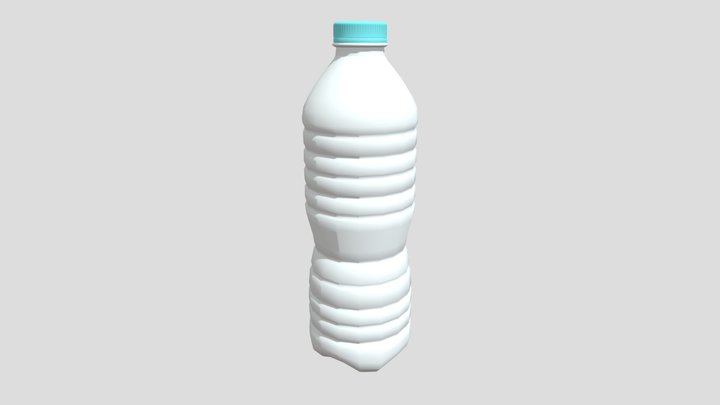 Plastic Water Bottle - 3D Model by Davor