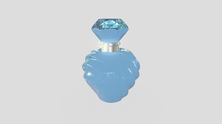 Fancy Perfume Bottle 3D Model