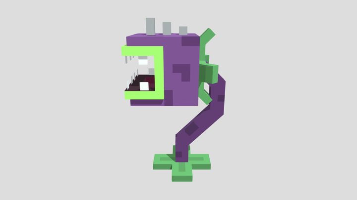 Chomper - PvZ 3D Model