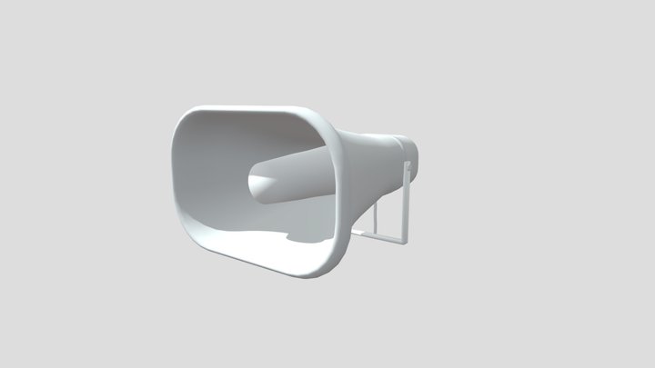 Horn Speaker 3D Model