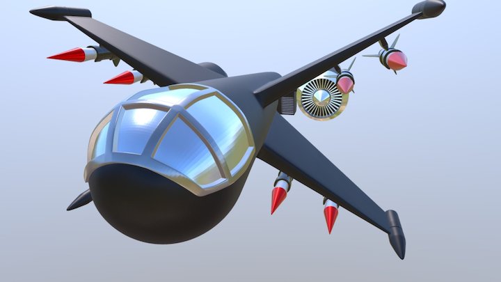 звездолёт 3D Model