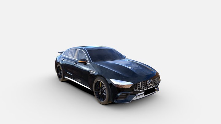 Mercedes Gt63 Amg 3D Model